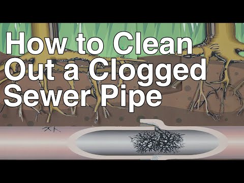 How To Clean A Blocked Drain Pipe
