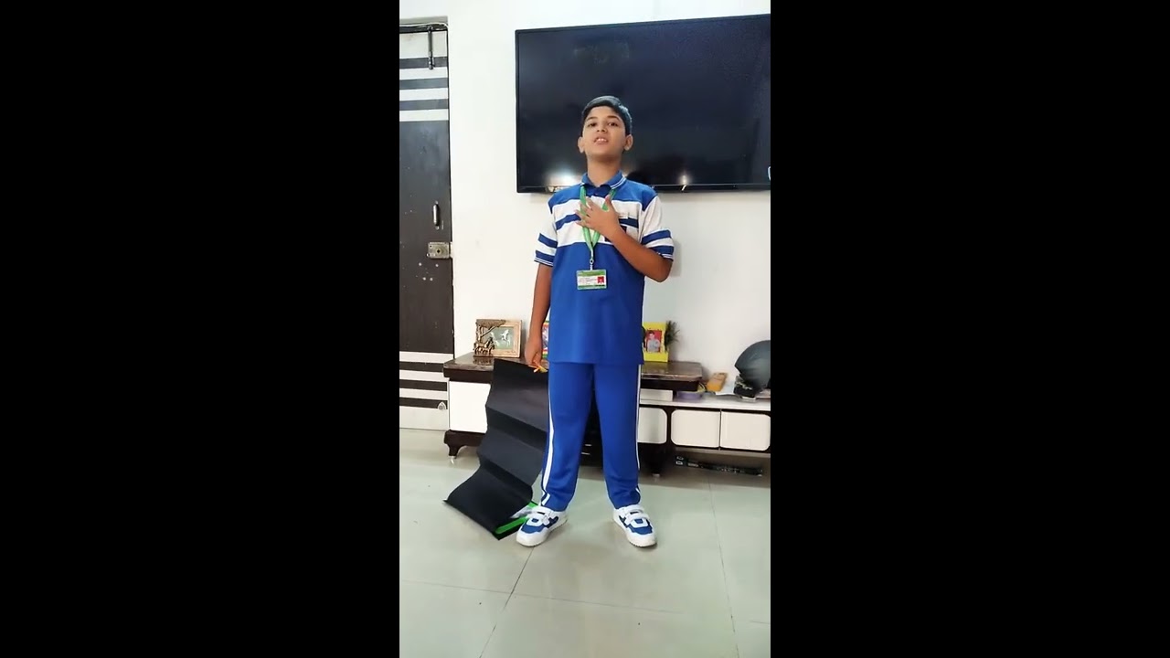 Poem recitation (by sarvam Mishra) - YouTube