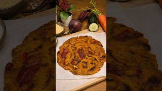 Beetroot Carrot Jowar Flatbread (Chilla) #weightloss #healthyrecipes