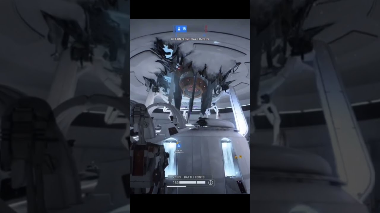 Satisfying flank wins the round- Star Wars Battlefront 2 strike extraction gameplay