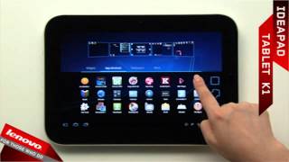 Adding and Removing Shortcuts  - Lenovo IdeaPad Tablet K1 screenshot 1