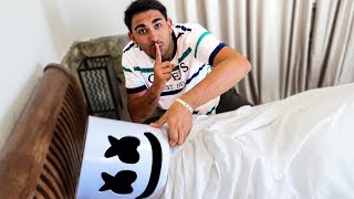 CILIO PILLA A MARSHMELLO DURMIENDO EN EL CUARTO DE ELCHUIUCAL *Fortnite en la vida real*