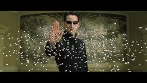 The Matrix With 8-bit Video Game Sound Effects  •√