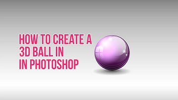 Another tutorial to create 3d ball in photoshop