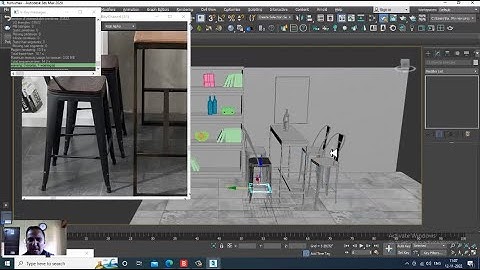 3DsMax Tutorials,Tutorial on 3D Modeling & Texturing a Stylish Furniture from Scratch in 3dsmax (P4)