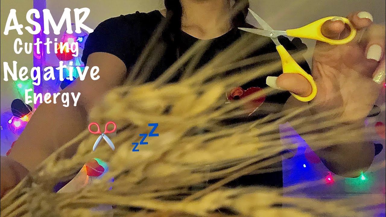 ASMR Removing & Cutting ✂️Negative Energy, Bad Mood… Help You Sleep 😴 Faster.