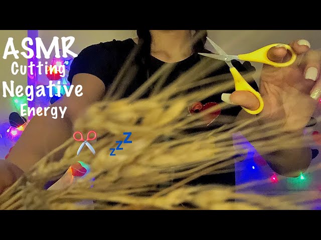 ASMR Removing & Cutting ✂️Negative Energy, Bad Mood… Help You Sleep 😴 Faster.
