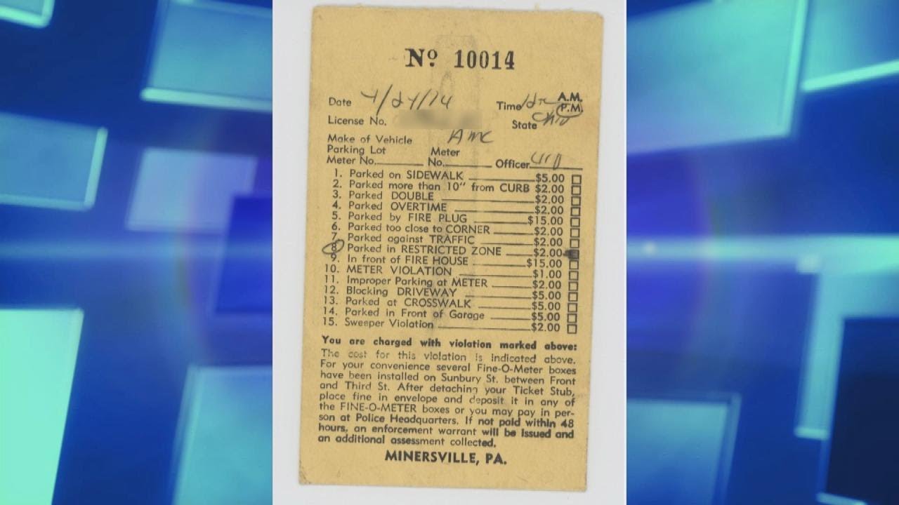 Man Pays Parking Ticket 44 Years Late!