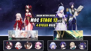 E2 S1 Clara & E0 S1 Robin x E0 Dr. Ratio | Memory of Chaos Stage 12 | Honkai: Star Rail v2.2