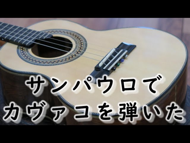 K*o様 ブラジル　サンパウロ製　DE CASTRO カバキーニョ Cavaqu 2003年1月、ブラジルのサンパウロで …… I played the cavaquinho in