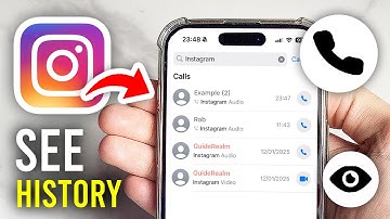 How To See Instagram Call History - Full Guide