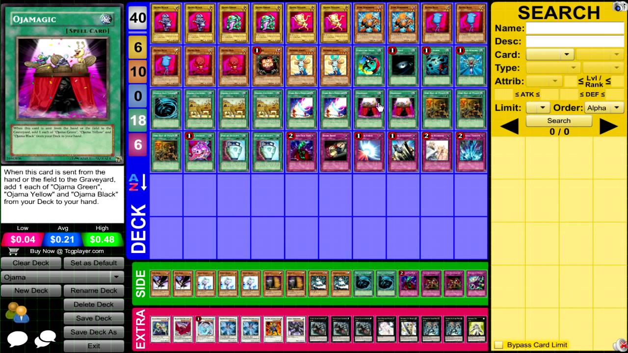 yugioh ojama deck list Armed dragon ojama deck build