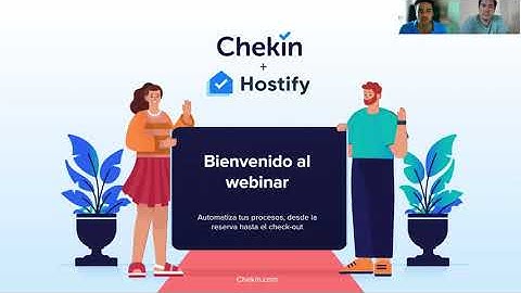 Webinar Chekin y Hostify: La conexión perfecta para automatizar tus check-ins.