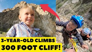 3-Year Old Climbs 300 Foot Cliff