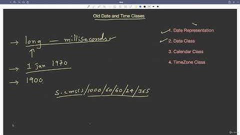 Lecture 26.1: Java Date & Time Classes – Legacy, Joda, and java.time | [Abdul Bari] Java Course