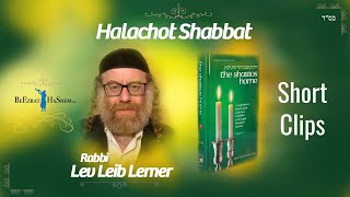 Tearing Toilet Paper on Shabbos