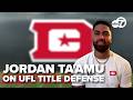 QB Jordan Ta'amu &amp; the DC Defenders prepare for UFL title defense as new year begins