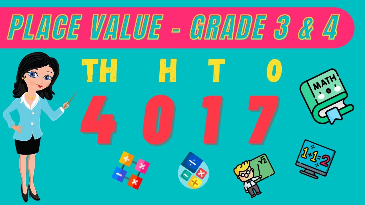 Place Value Grade 3 & 4 (Maths) | Tutway - Youtube