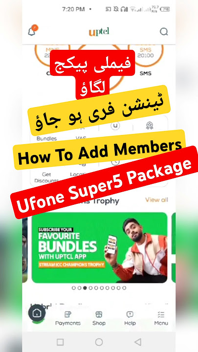 Ufone Add Members Super5 Package ✅