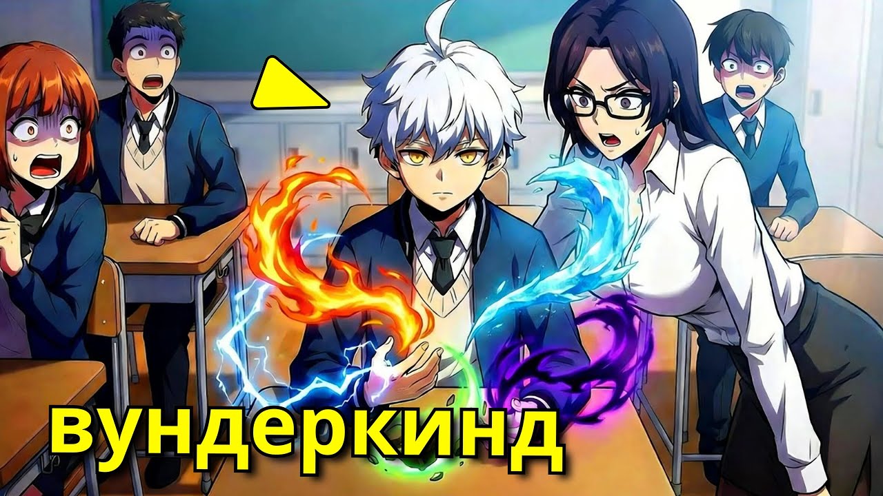 Он единственный в школе кто обладает способностями всех пяти элементов - Пересказ Манхвы