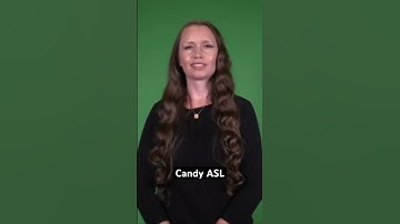 🍬Candy in ASL #aslinteractive #asl #asldictionary #shorts #americansignlanguage #languagelearning