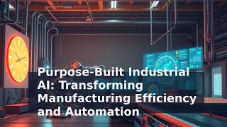 Purpose-Built Industrial AI: Transforming Manufacturing Efficiency and Automation