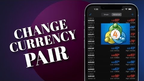 How to Change Currency Pair in MetaTrader 4 2025?