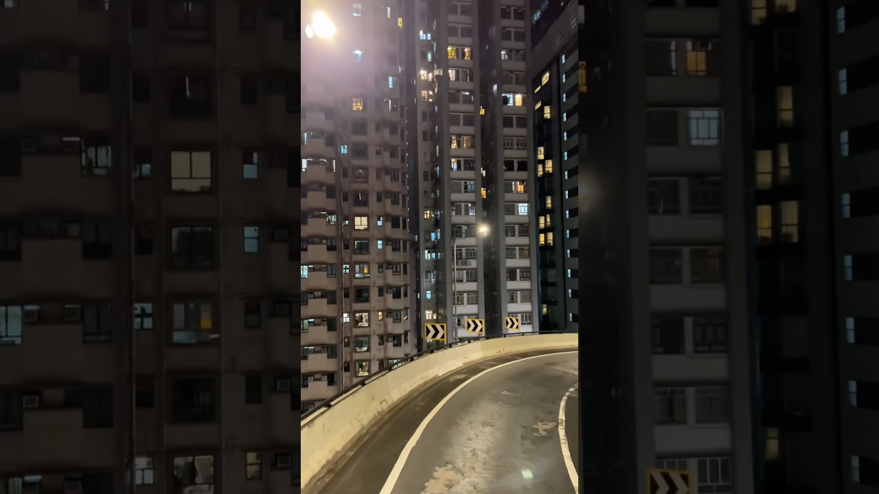 香港山道天橋 Hill Road Flyover, Hong Kong