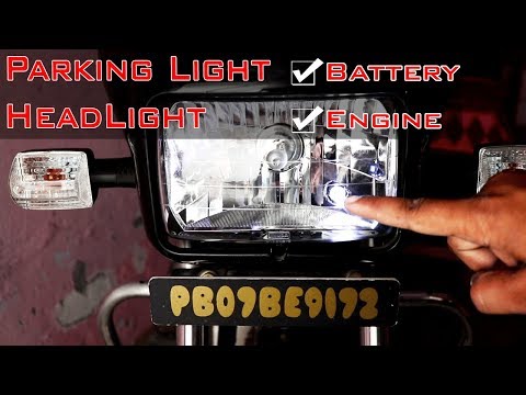 splendor parking light direct