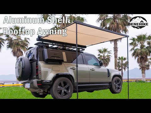 BENEHIKE Aluminum Case Awnings Quick Installation and Assembly.