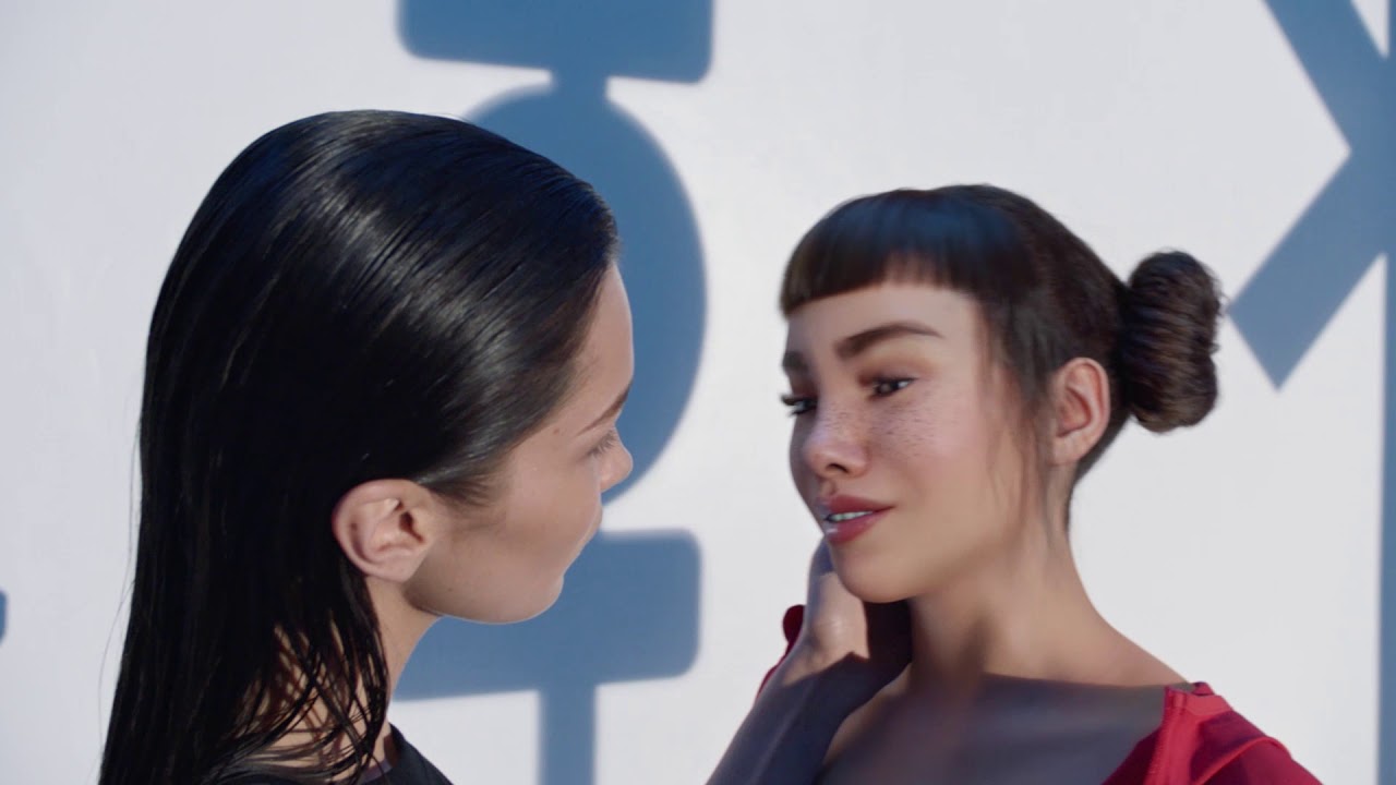 Miquela and Bella Hadid Get Surreal | CALVIN KLEIN - YouTube