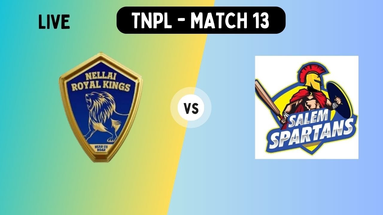 🔴 TNPL Live Match Today: NRK vs SS Live | Nellai Royal Kings Vs Salem Spartans Live | TNPL 2023 Live