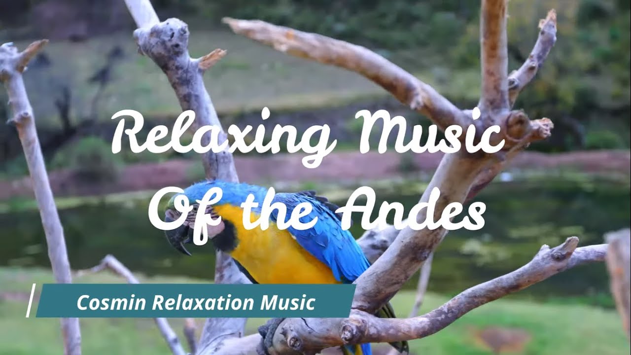Relaxing Music ,Beautiful Peru, Flute Music,Andes, Nature, Calming