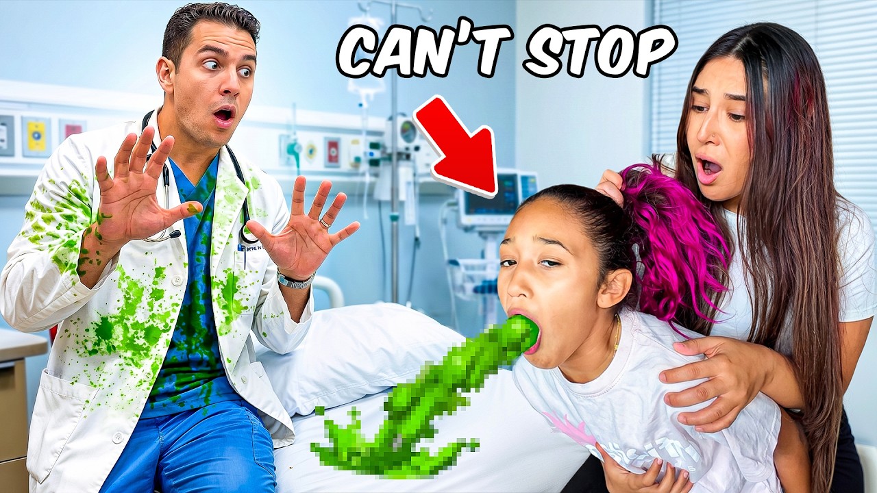 LONDYN can't stop THROWING UP!!!