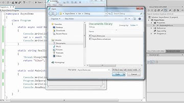 C# 5.0 - Async/Await