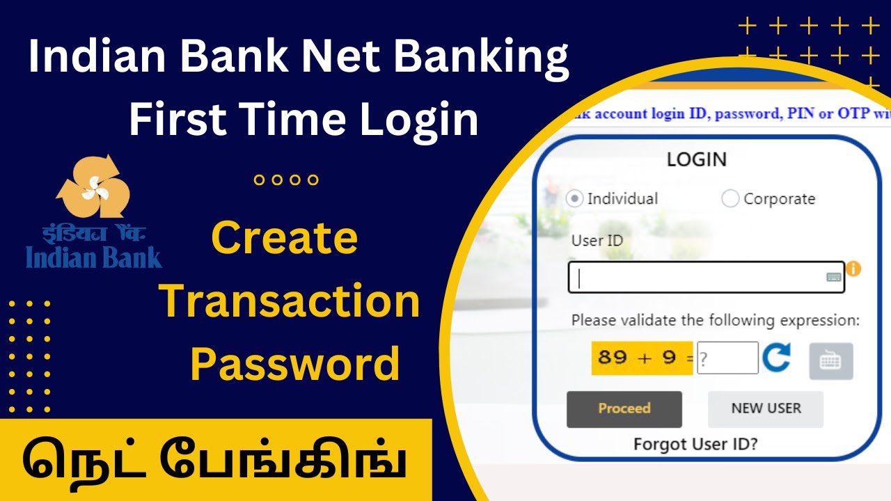 High-Quality Indian Bank Net Banking Login Portal Image Photography High-Quality Indian Bank Net Banking Login Portal Image Photography