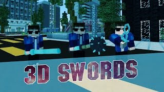 3D Sword Resource Pack 1.19 / 1.18