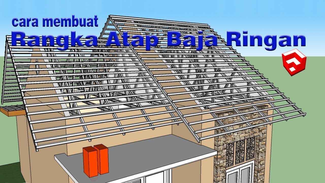 cara membuat kontruksi baja ringan BAG 1