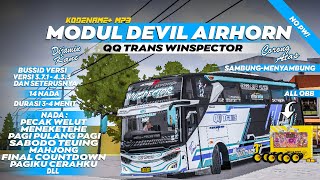 SHARE❗KD BASURI MODUL DEVIL QQ TRANS WINSPECTOR😎🤙NO PW! NADANYA BIKIN CANDU!😋|| BUSSID V3.7.1-V4.3.3