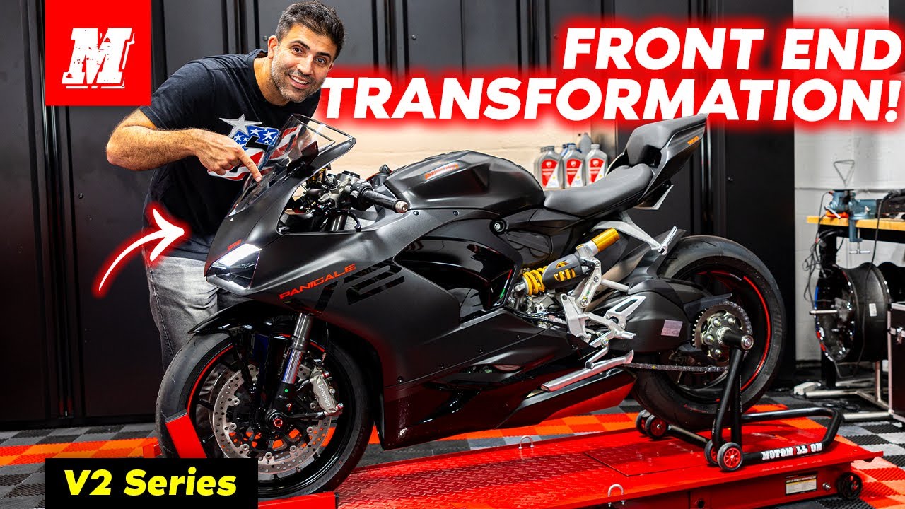 Our 2024 Ducati Panigale V2 Front End Looks AMAZING - YouTube