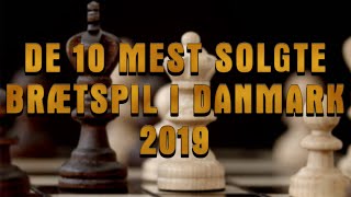 De 10 Mest Solgte Brætspil I Danmark 2019