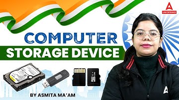 CUET PG LLB 2024| Computer | STORAGE DEVICE | BY ASHMITA MAM