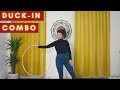 Intermediate Hula Hoop Tricks: Duck in Combo