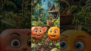 “Apple 🍎 Meets Orange 🍊… Then THIS Happens 😱”#cartooncomedy #aianimation #viralvideo #youtubeshorts