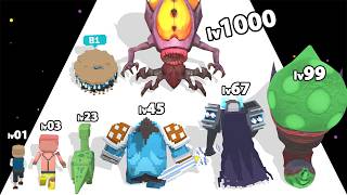 MONSTER SQUAD EVOLUTION RUN - Level Up Monster Max Level Gameplay (Monster Run: Battle Squad Games)