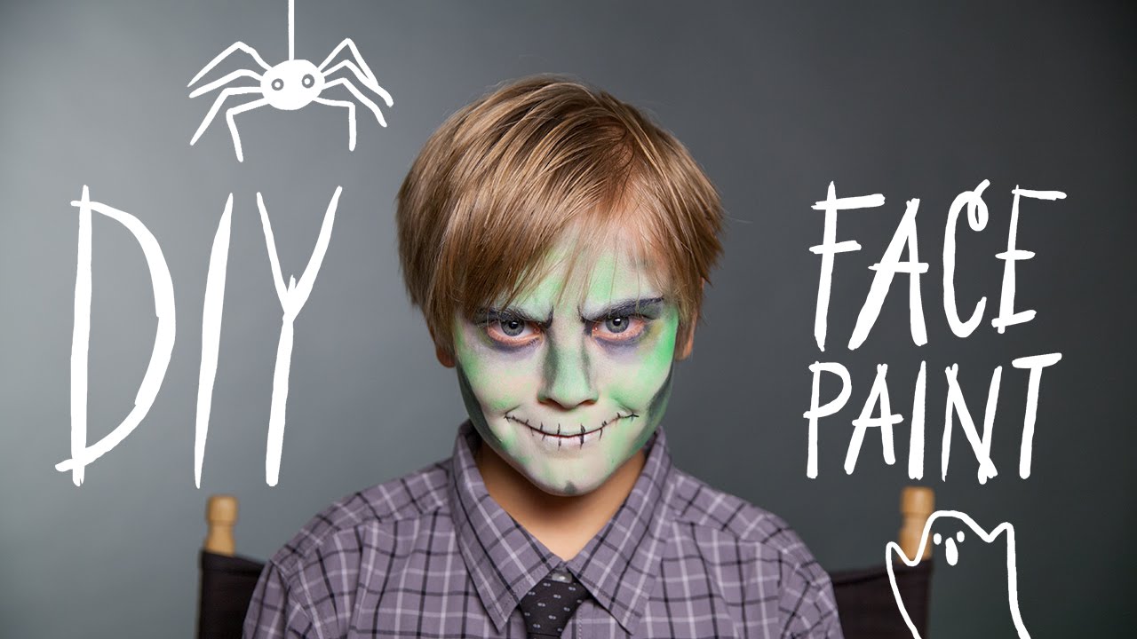 Halloween Zombie Face Paint Ideas