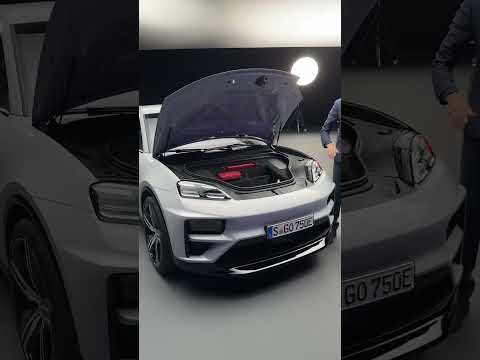 The 2024 Porsche Macan EV Offers Generous Space In The Frunk Shorts
