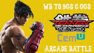 🎮 Tekken Tag Tournament 2 Wii U Edition | Jin Kazama | Cemu 1.26.2f Gameplay