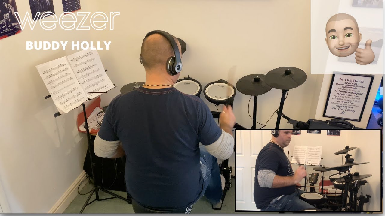 Buddy Holly Weezer Drum Cover YouTube
