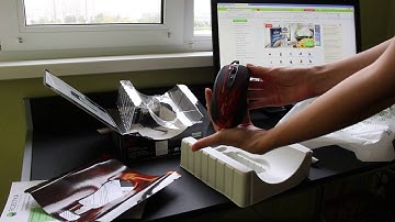 Распаковка компьютерной мыши A4Tech X7 XL-750BK